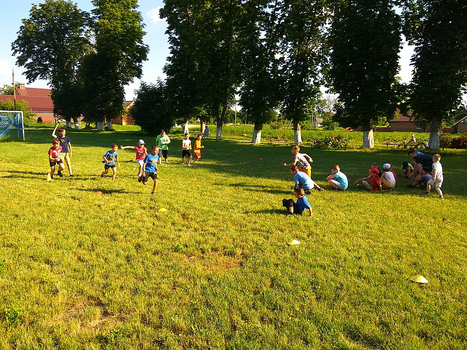 Hinchas viendo un partido en un bar deportivo durante la noche